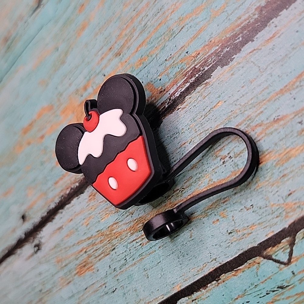 Mickey Mouse Cupcake Straw Topper - Picture 5 of 5